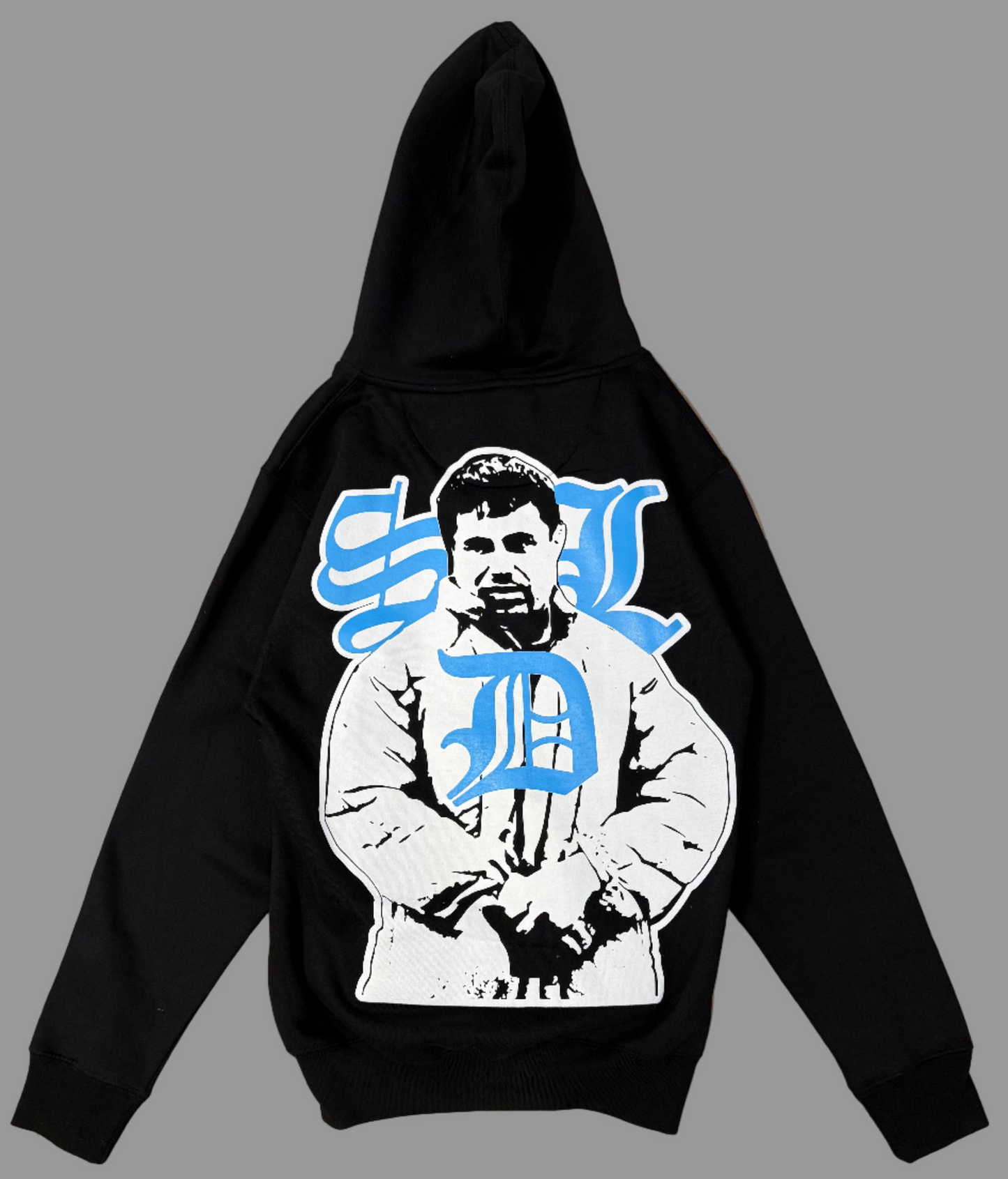 SDL RHINESTONE ZIPUP BLUE CHAPO