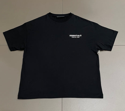 Black/White Essential Tee