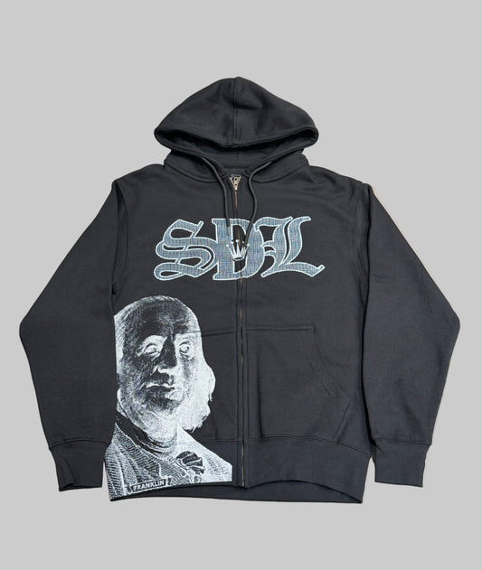 BLACK/GREY CHAPO SDL ZIPUP