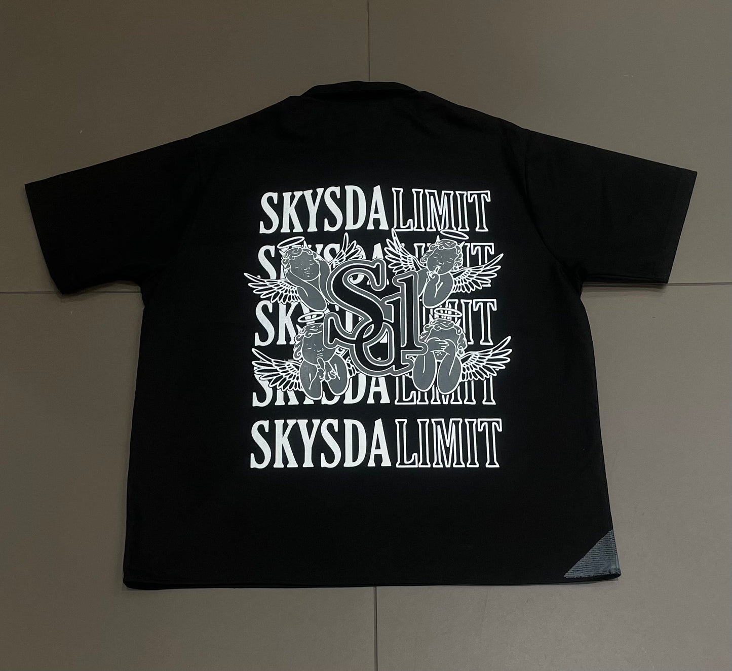 Black/Grey SDL Ben Davis Half Zip