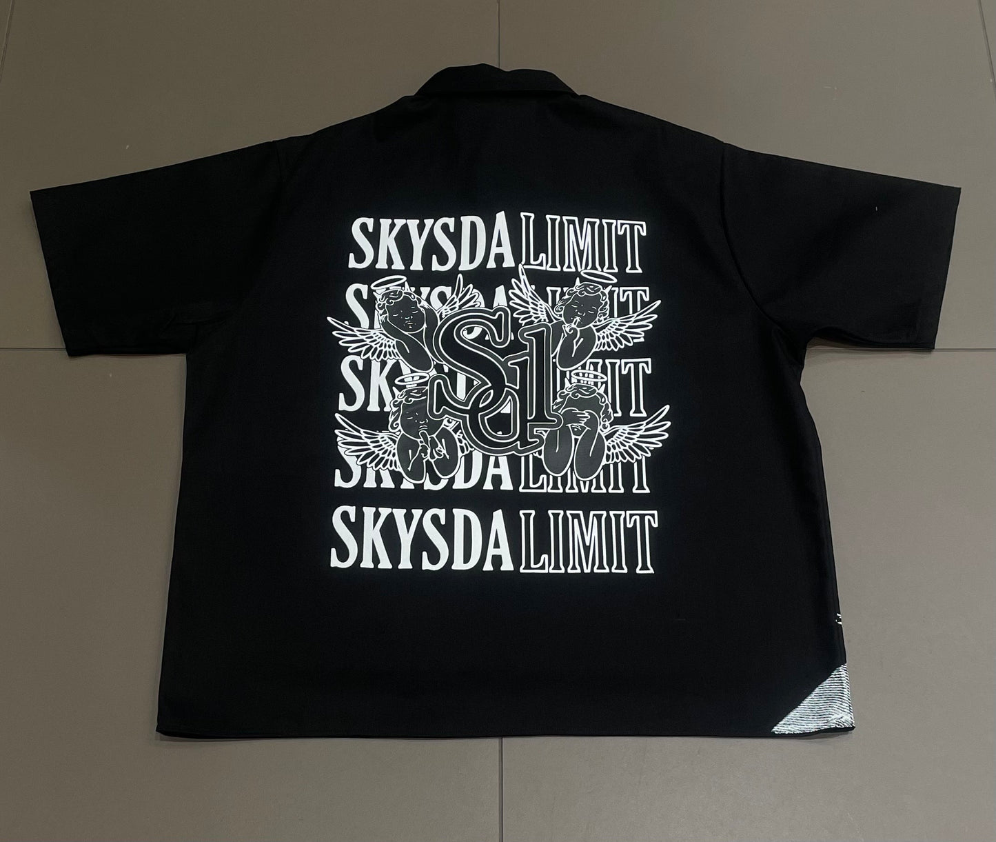 Black/White SDL Ben Davis Half Zip