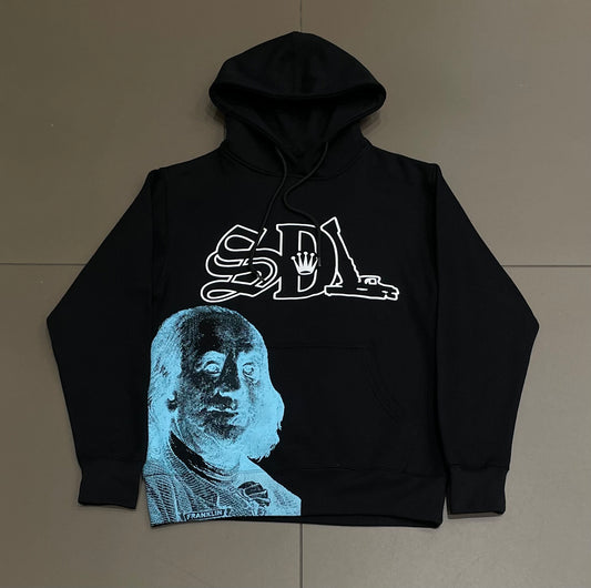 Black/Blue SDL Hoodie