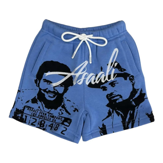 BABY BLUE KIDS ASAAI SHORTS