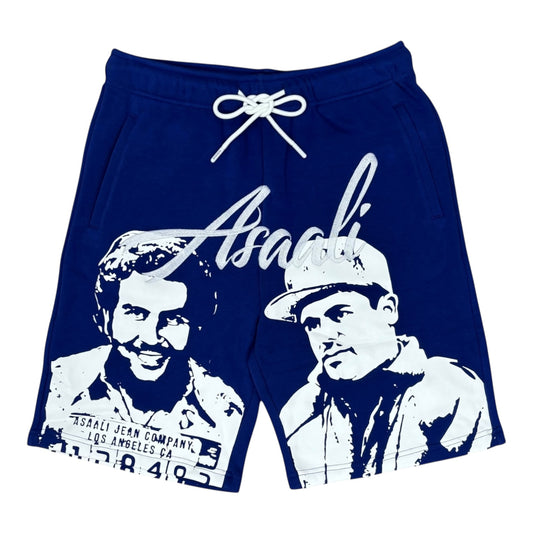 DARK BLUE ASAALI SHORTS