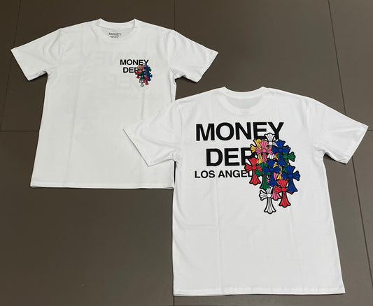 White Chrome Money Dept Tee