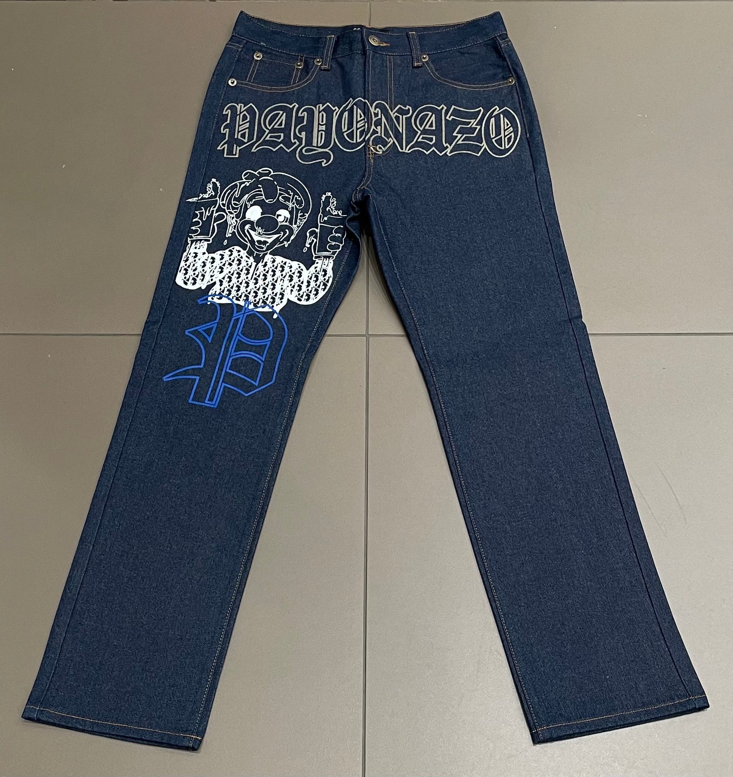 Navy/Blue Payonazo Jeans