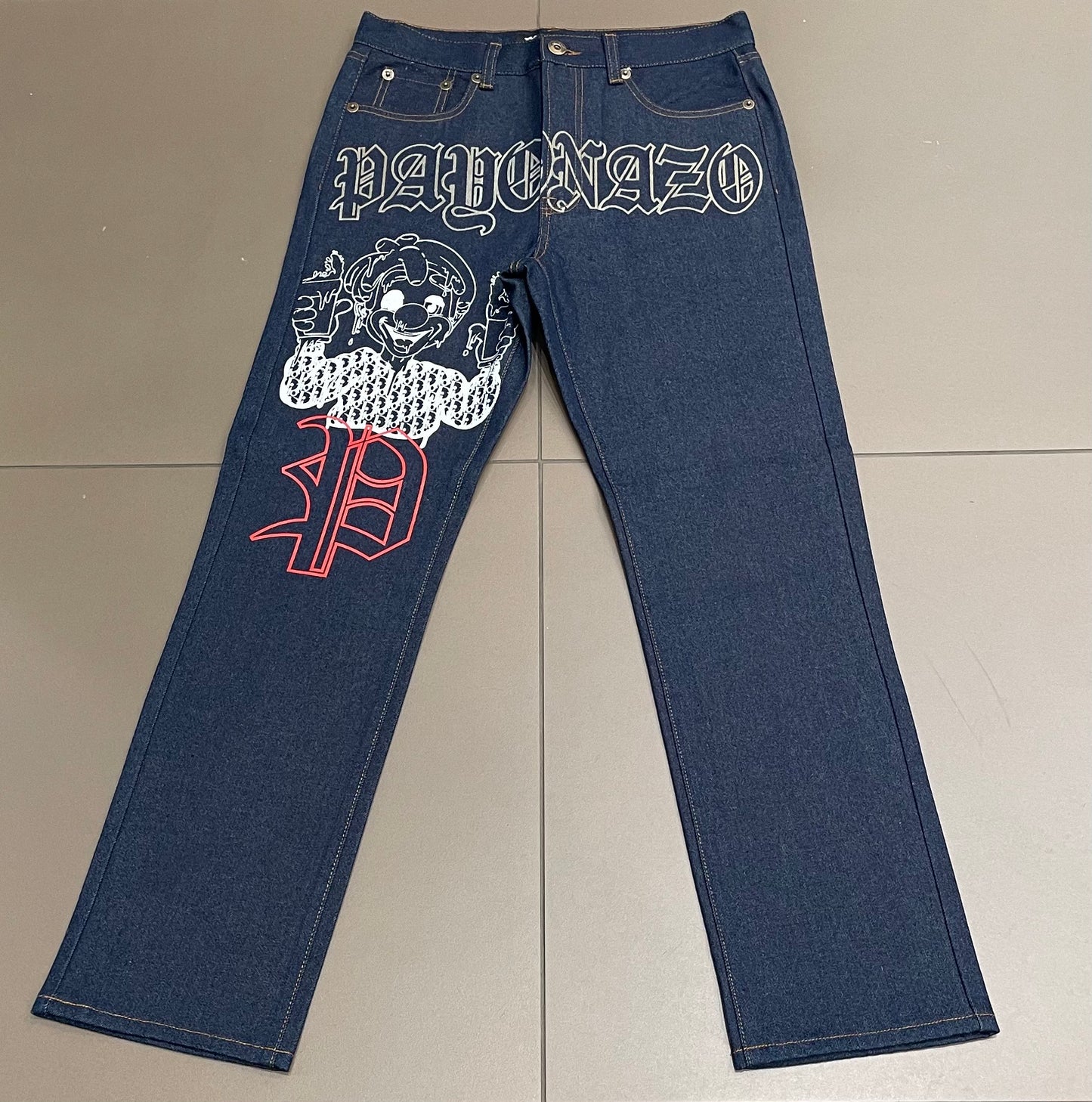 Navy/Red Payonazo jeans
