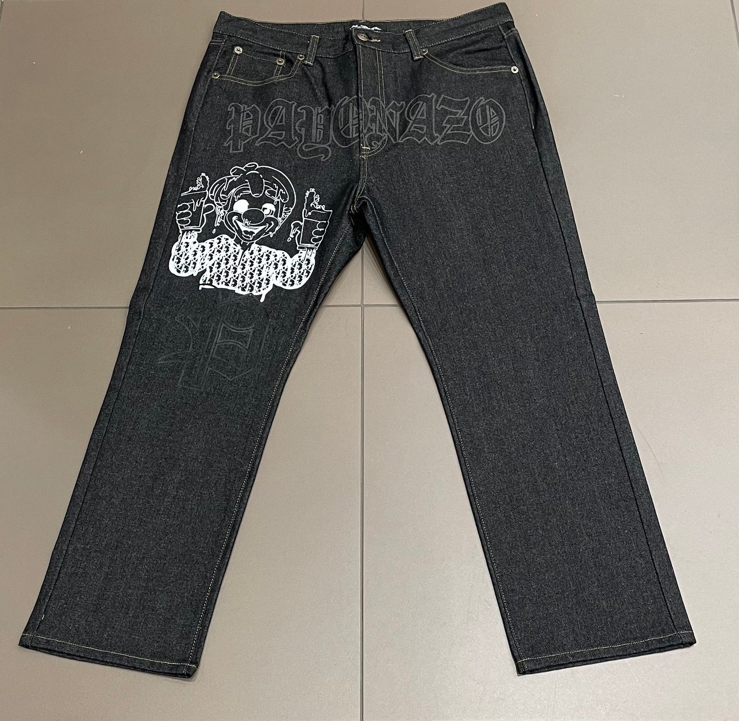 Black Denim/Black Payonazo Jeans