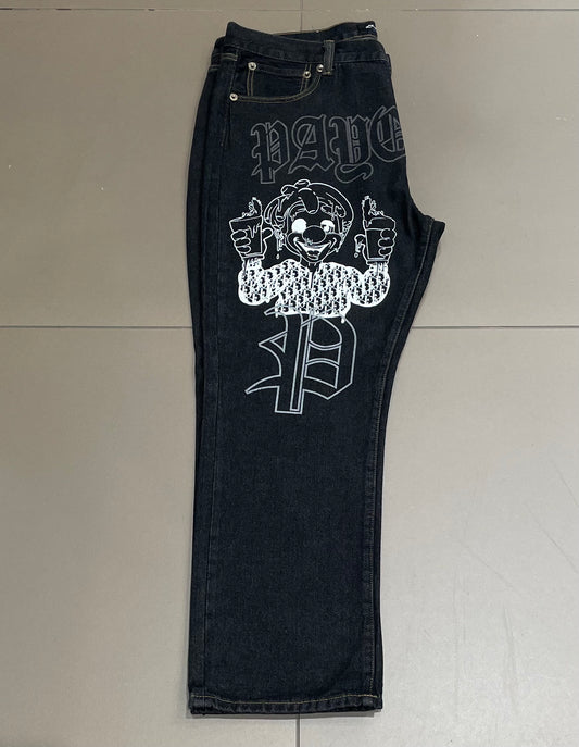 Washed Black/Grey Payonazo Jeans