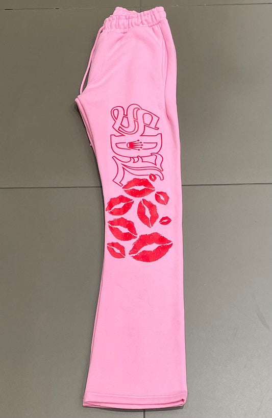 Pink SDL Flare Sweats