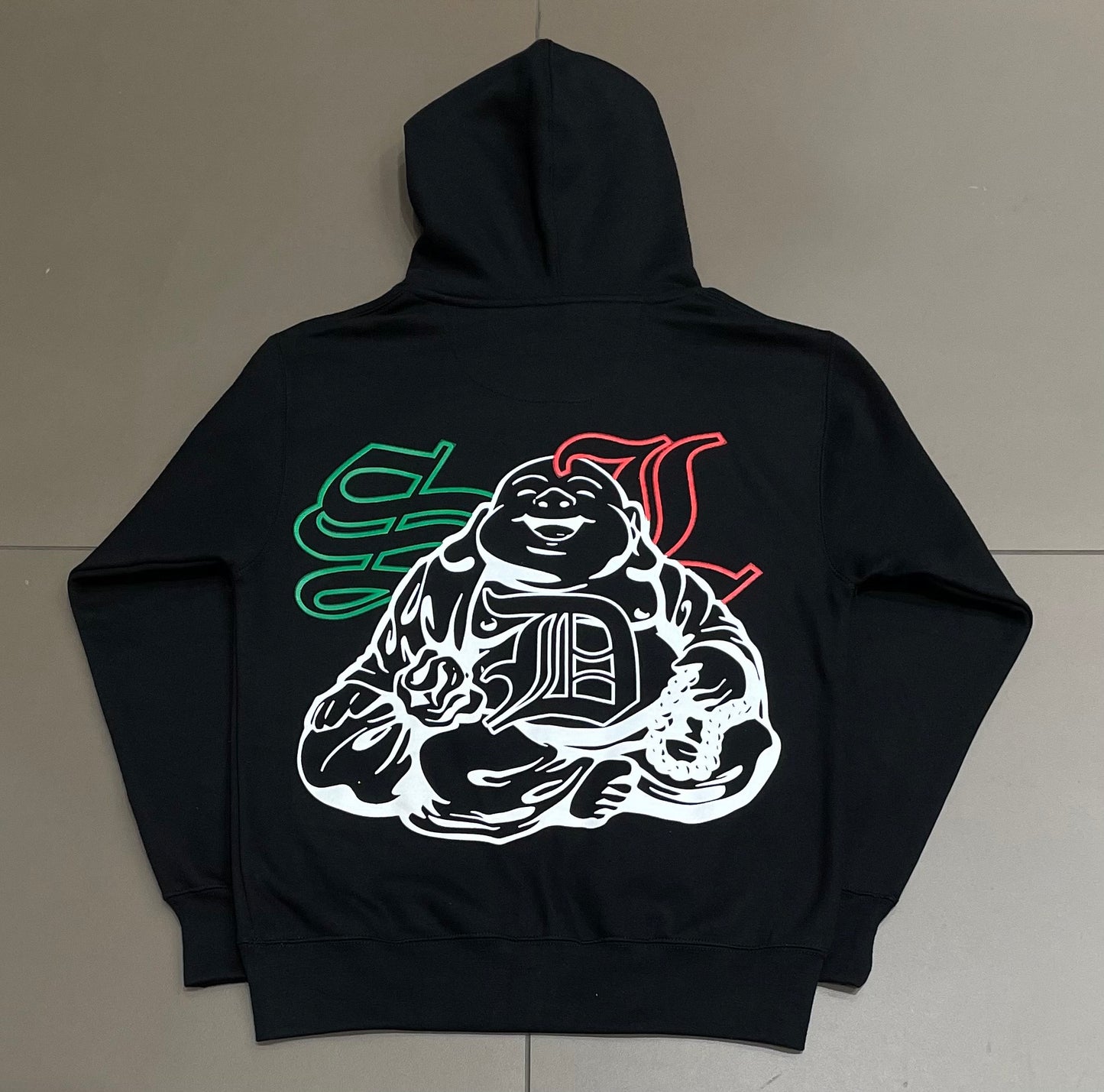 Mexico/Buddha SDL Rhinestone Zipup