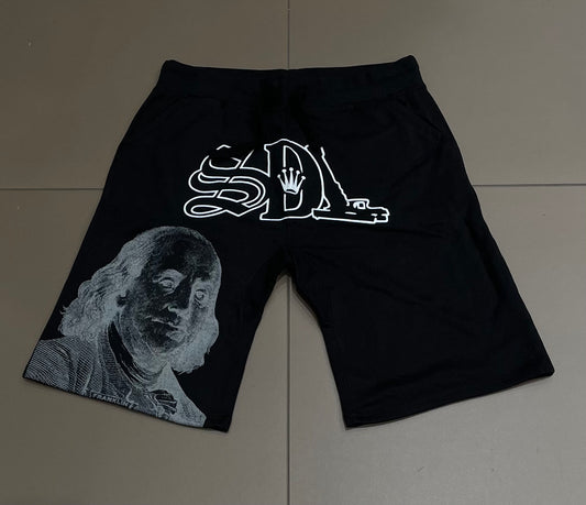 Black/Grey SDL Shorts