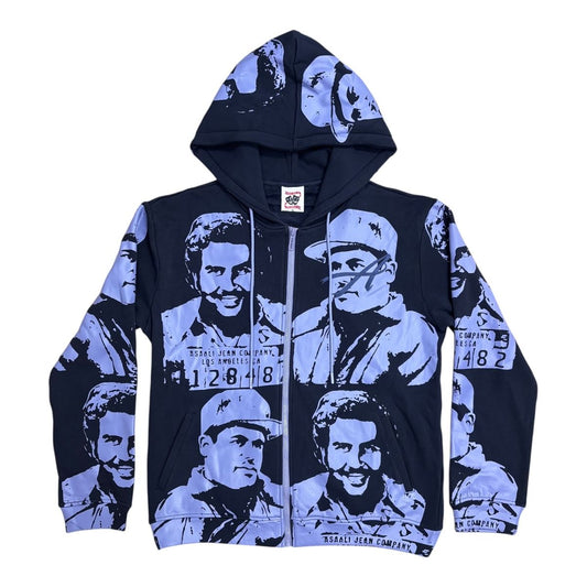 Monochrome Navy Asaali Zipup