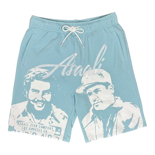 BABY BLUE ASAALI SHORTS