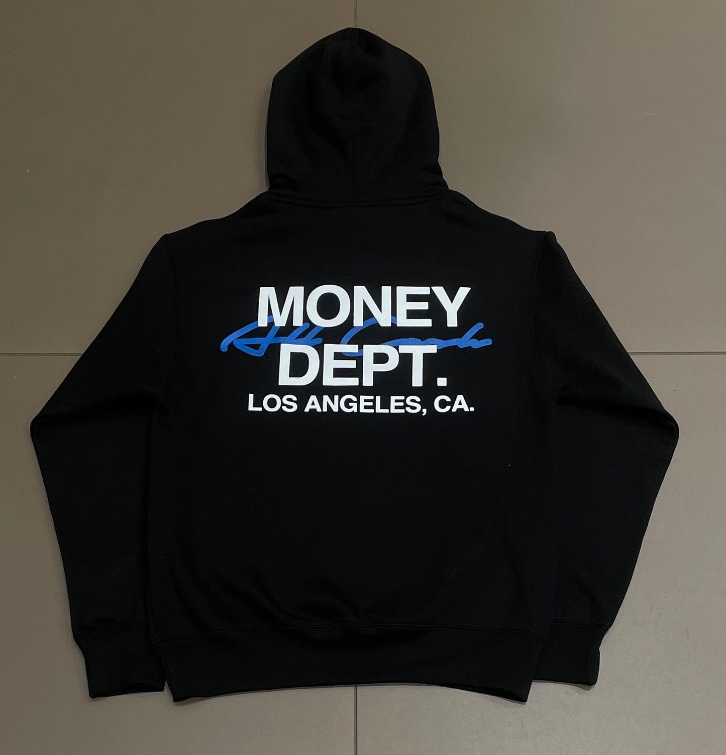 Black/Blue All Cash x Money Dept Hoodie