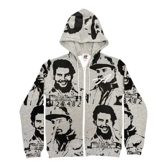 OG MARBLE GREY ASAALI ZIP-UP