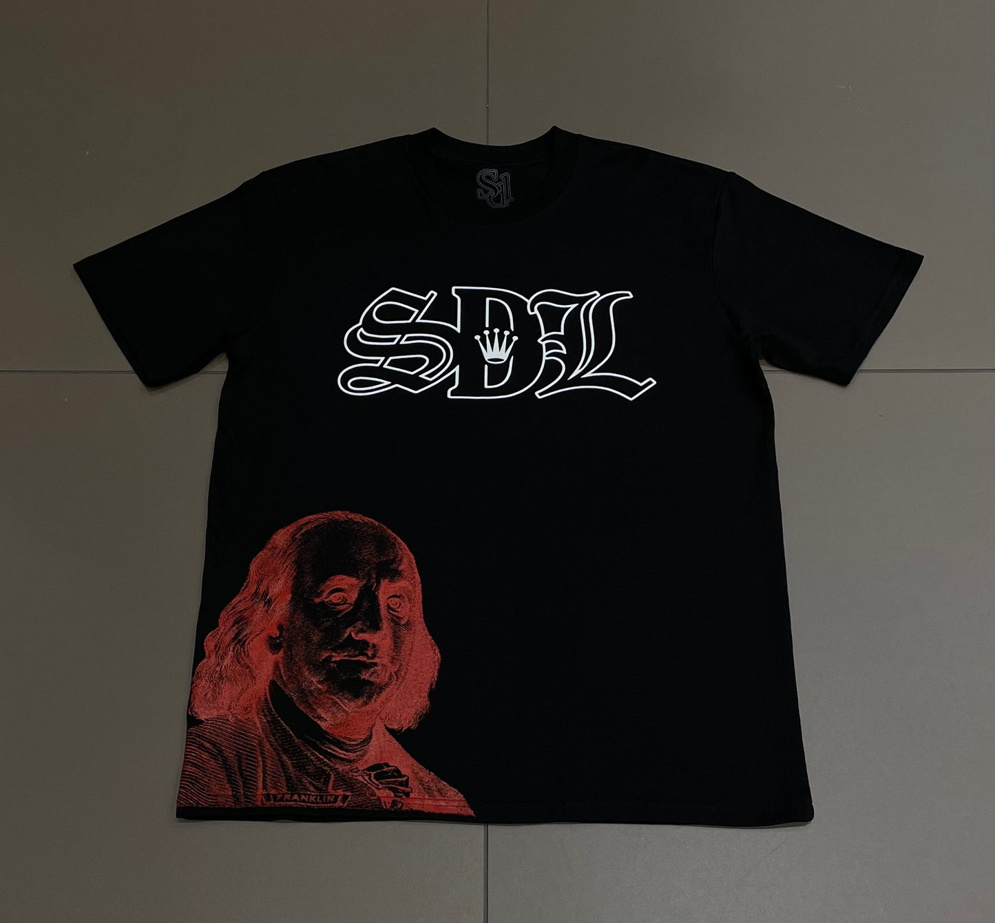 Black/Red SDL Tee