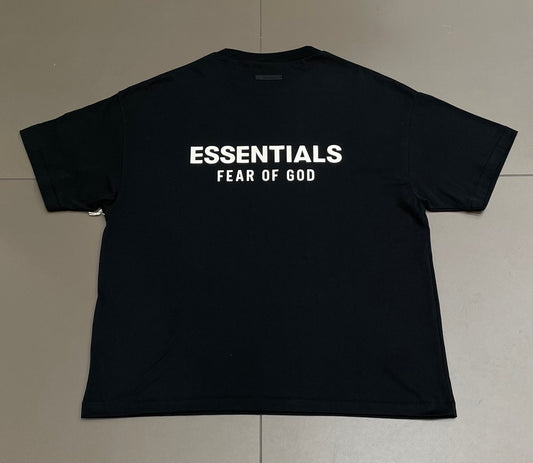 Black/White Essential Tee